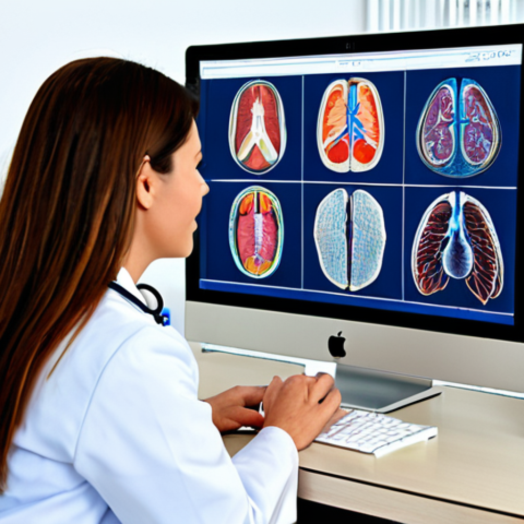 Clinic Consultation**

"A woman in her 30s, fully clothed in modest, comfortable attire, sits across from a friendly, professional doctor (male) in a bright, modern clinic office. They are discussing options and looking at a 3D simulation on a computer screen. The atmosphere is calm and reassuring. Background includes medical charts and a model of the human body. Safe for work, appropriate content, perfect anatomy, natural proportions, well-formed hands, proper finger count, professional setting, family-friendly."

**