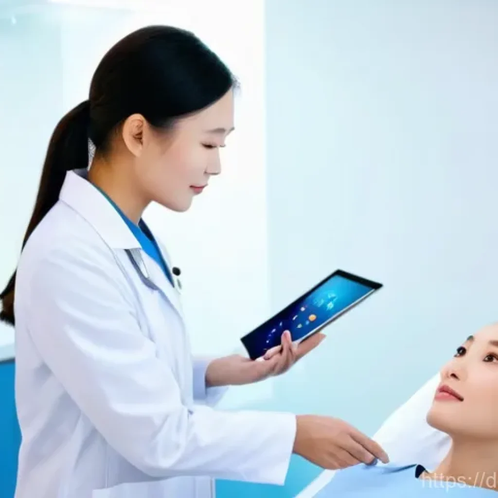 중국 성형외과 병원 - **Prompt 1: "Modern Aesthetic Clinic Consultation"**
    "A clean, brightly lit, and minimalist aest...